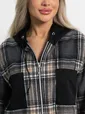 Рубашка Больше чем стиль НЬЮ (серо-бежевая) Б15125-50М