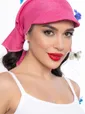 Косынка с козырьком (фуксия) КК58