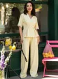 Костюм Золотая эпоха (нежно-желтый) К15994-5М