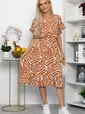 Платье Кристи (рыжее) П13869-35М