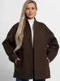 Пальто Мелания (горький шоколад) Б15185-5М
