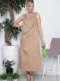 Платье Детали лета (бежевое) П13437-2М