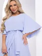 Платье Танго вдвоем (голубое) П12715-1