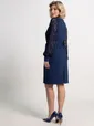 Платье Шарли (темно-синее) П15251-18М