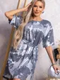 Платье Дженнис (мраморное) П14831-25М
