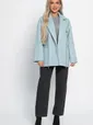 Пальто-пиджак (голубой) Б15087-7М