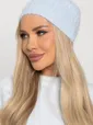 Шапка однослойная Большой город (нежно-голубая) Ш26-4М