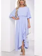 Платье Танго вдвоем (голубое) П12715-1