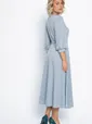 Платье трикотажное Ирина НЬЮ (голубой меланж) П15027-9М