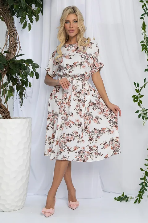 Платье Селестина (белое) П13063-30М