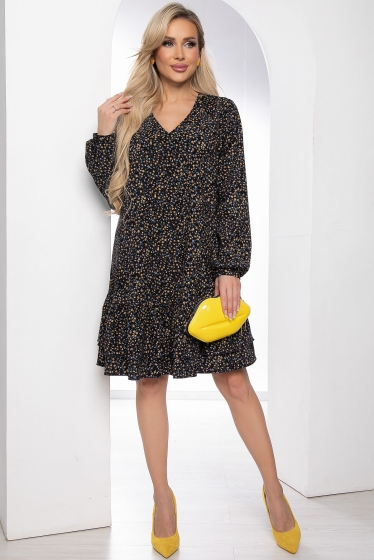 Платье "Дженнифер" (темно-синее) П8492