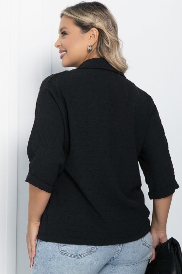 Туника Мона Лиза (черная) Б11576