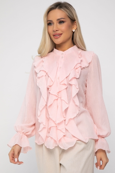 Блуза Розалинда (розовая) Б13685-5М