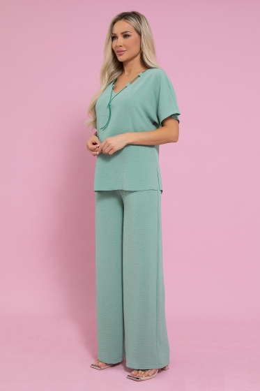 Костюм Свободный вечер НЬЮ (тиффани) К12670-15