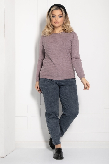 Джемпер Регина (пыльно-фиолетовый) Б12569-20