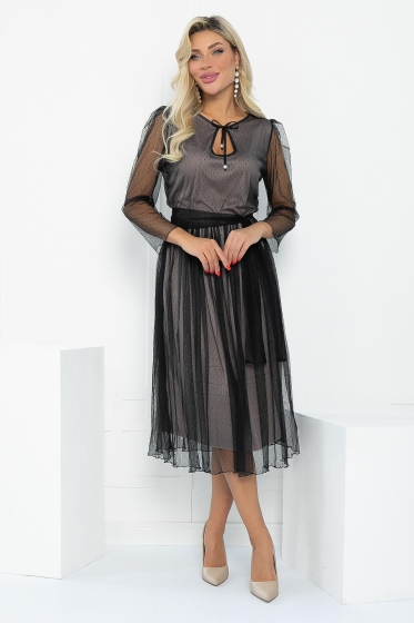 Платье Алиса (черное) П11894