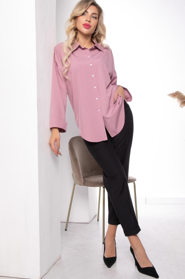 Рубашка "Каталина" (пыльная роза) Б7705