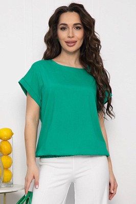 Блуза Леонора (зеленая) Б13600-25М