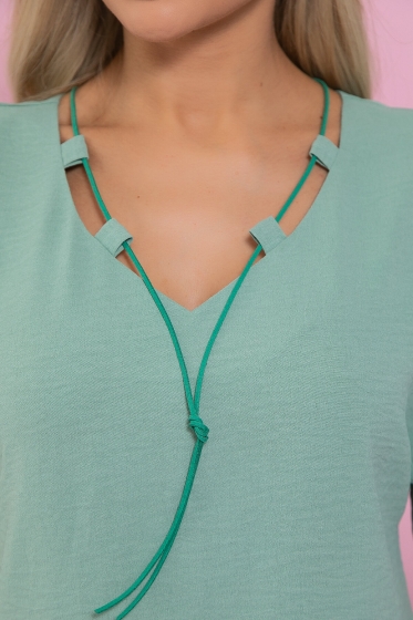 Костюм Свободный вечер НЬЮ (тиффани) К12670-15