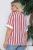 Блуза Латея (красно-белая) Б10577 Блуза Латея (красно-белая) Б10577