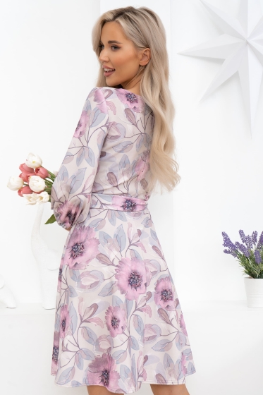 Платье Изабелла (серое) П13791-45М