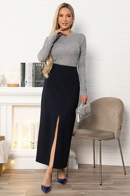 Юбка Асмира (темно-синяя) Ю14884-4М