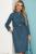 Платье "Сафари" (пыльно-синее) П3534 Платье "Сафари" (пыльно-синее) П3534