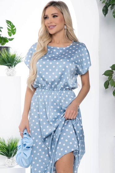 Платье Кейтлин голубое П10139